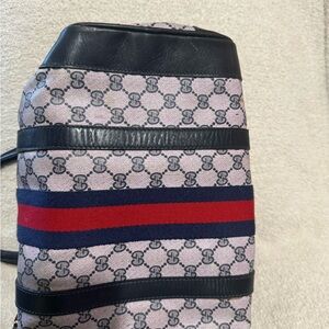Gucci, blue Boston bag authentic